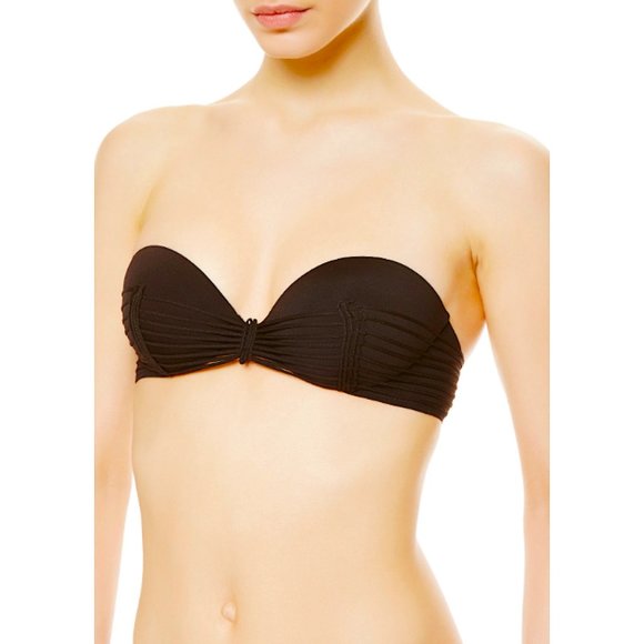 NWT La Perla Reminiscence Bikini Top in Black - Picture 4 of 9